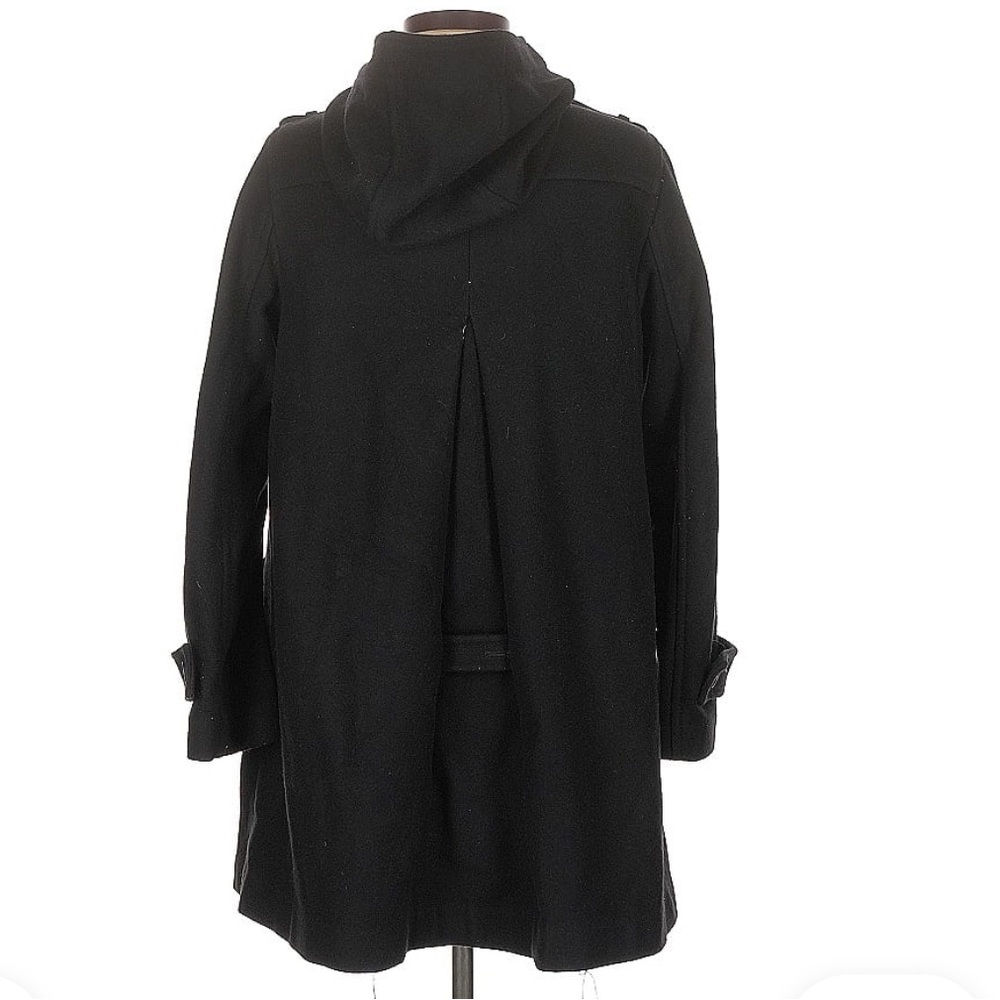 GAP Women's Black Toggle Pea Coat - Picture 9 of 9